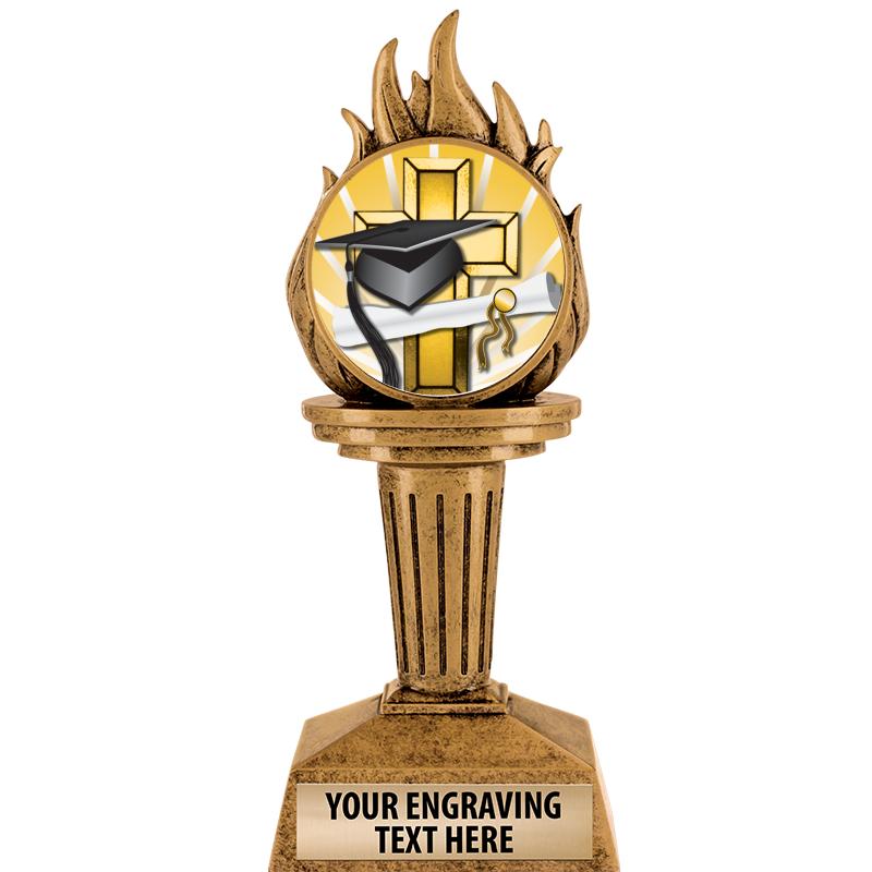 7.25" TORCH INSERT SCULPTURE