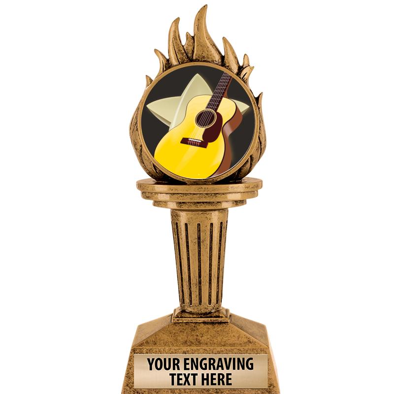 7.25" TORCH INSERT SCULPTURE