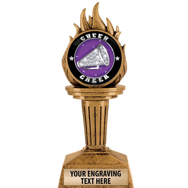 7.25" TORCH INSERT SCULPTURE