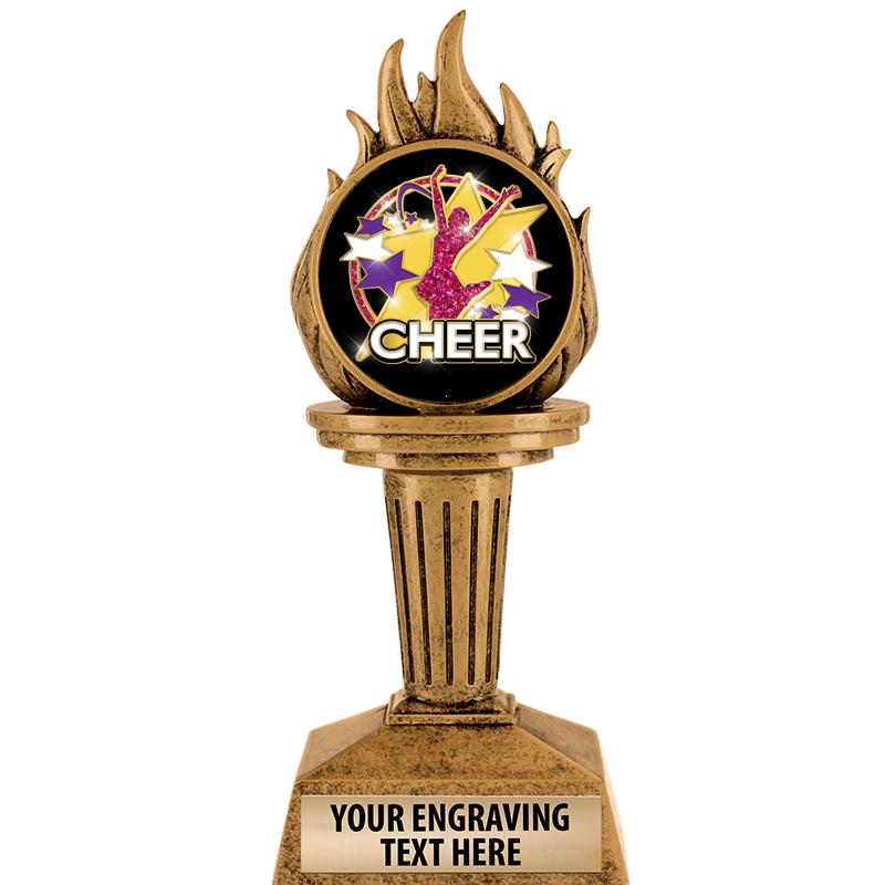 7.25" TORCH INSERT SCULPTURE