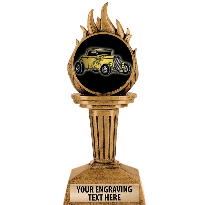 7.25" TORCH INSERT SCULPTURE