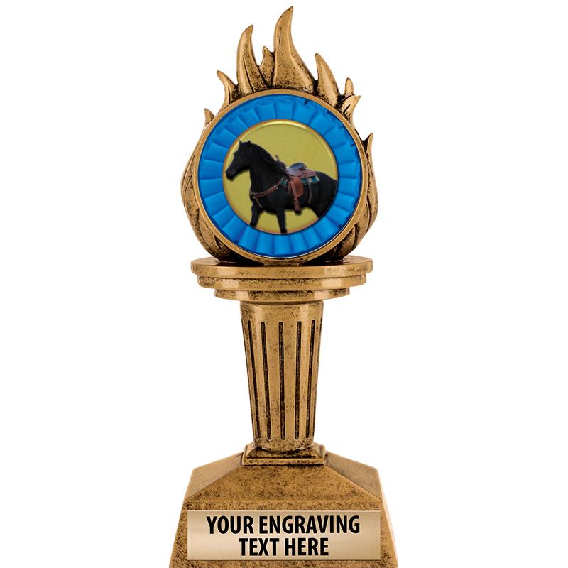 7.25" TORCH INSERT SCULPTURE