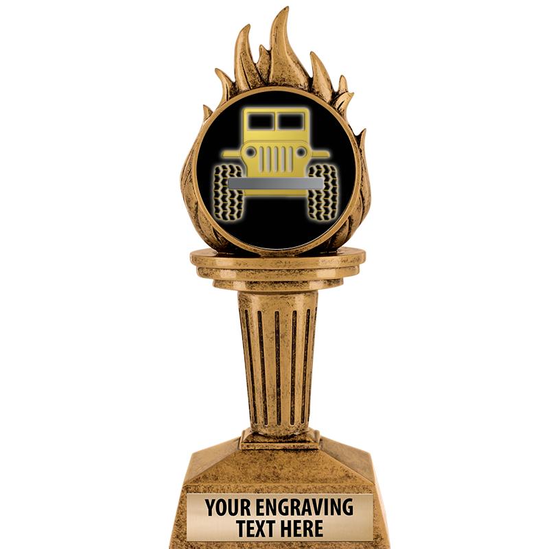 7.25" TORCH INSERT SCULPTURE