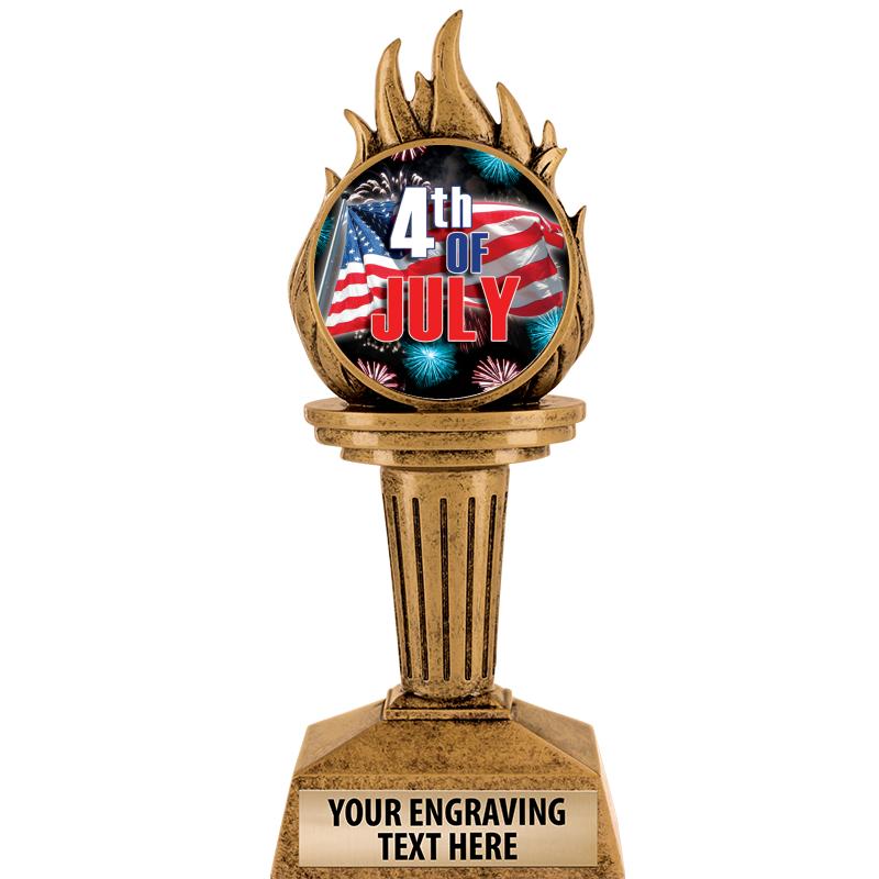 7.25" TORCH INSERT SCULPTURE