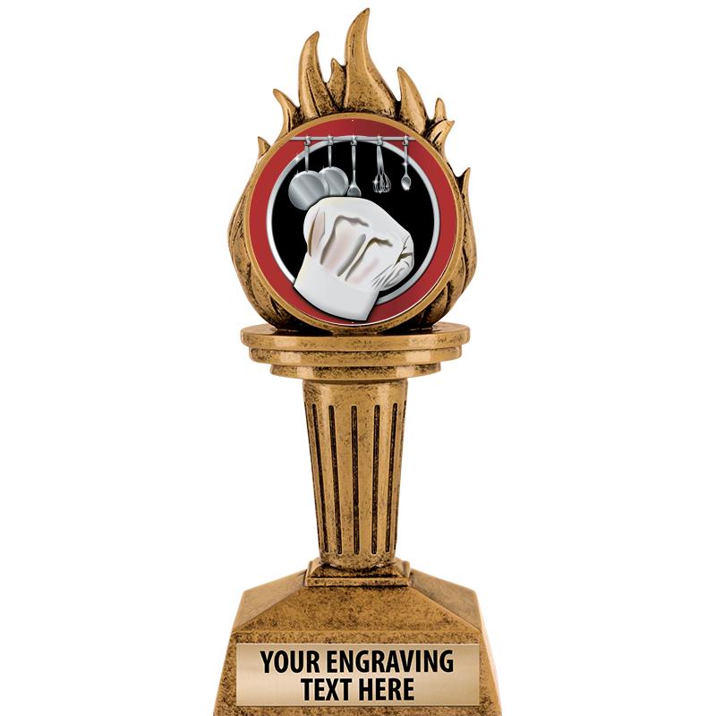 7.25" TORCH INSERT SCULPTURE