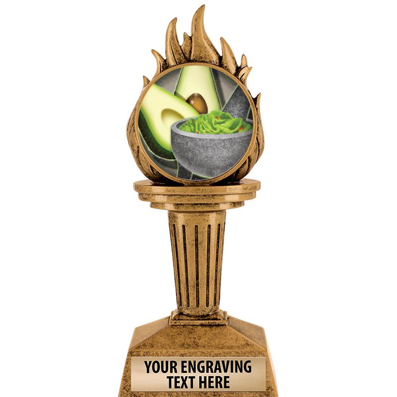 7.25" TORCH INSERT SCULPTURE