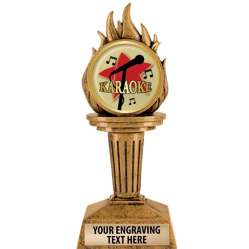 7.25" TORCH INSERT SCULPTURE