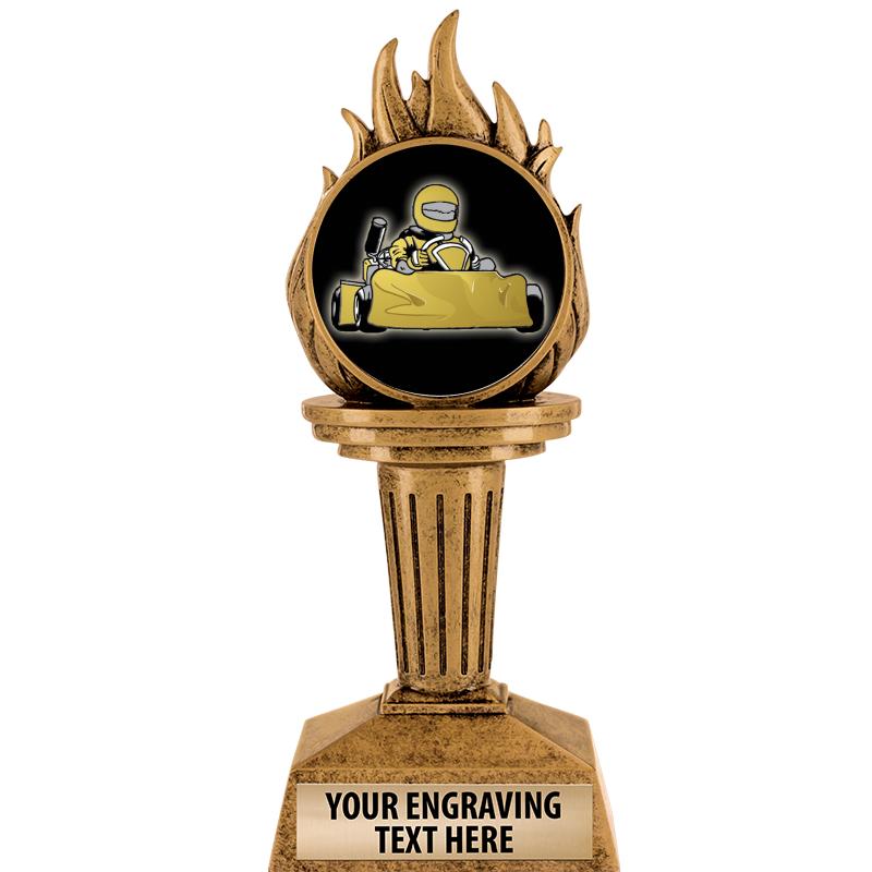 7.25" TORCH INSERT SCULPTURE