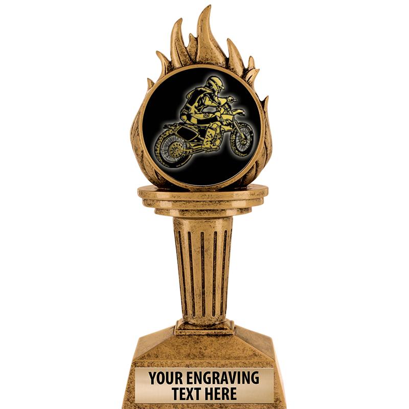 7.25" TORCH INSERT SCULPTURE