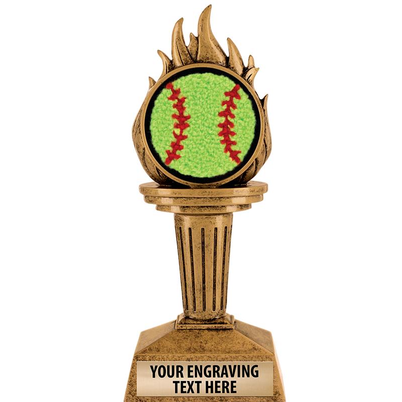 7.25" TORCH INSERT SCULPTURE