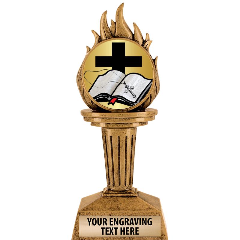 7.25" TORCH INSERT SCULPTURE