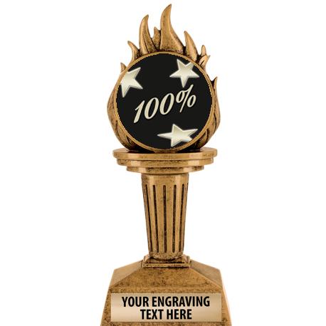 7.25" TORCH INSERT SCULPTURE