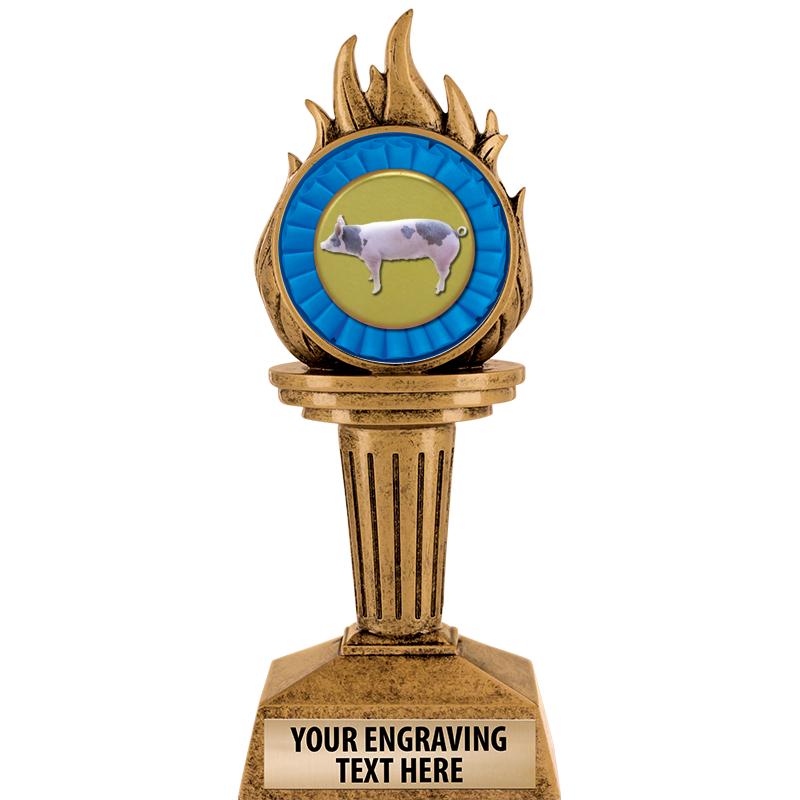 7.25" TORCH INSERT SCULPTURE