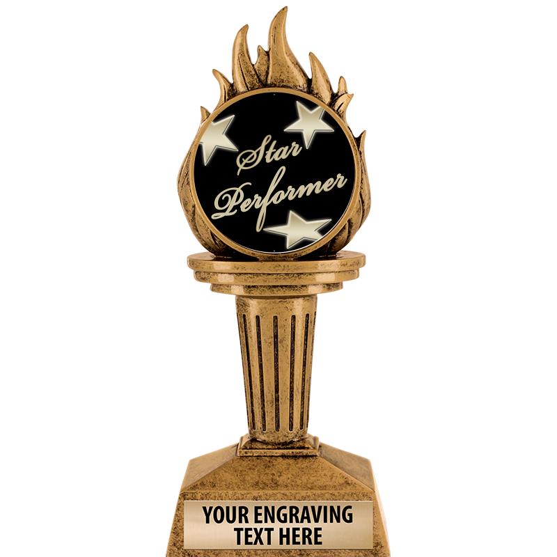 7.25" TORCH INSERT SCULPTURE