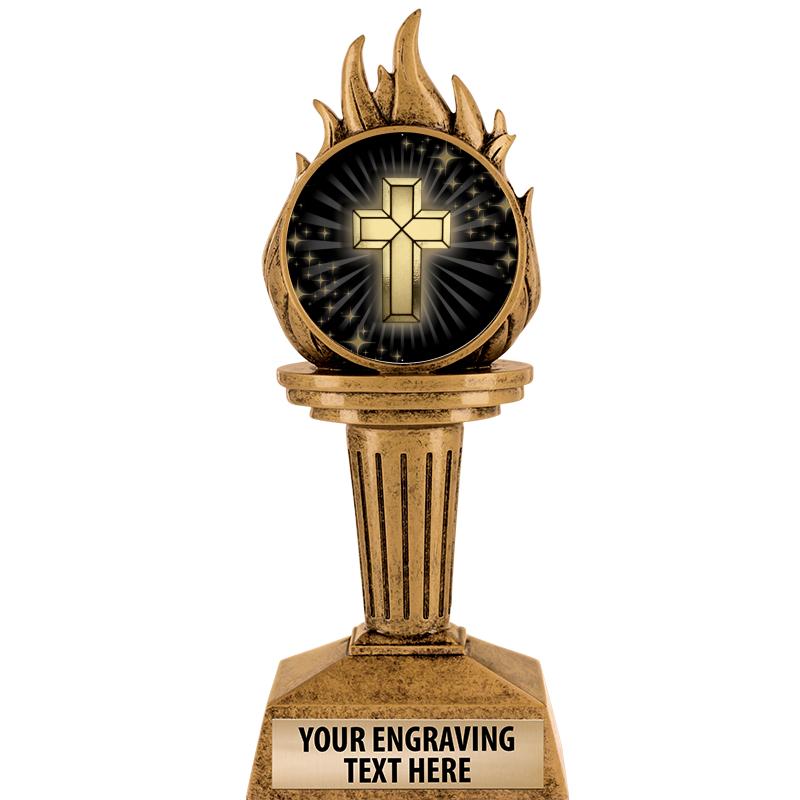 7.25" TORCH INSERT SCULPTURE