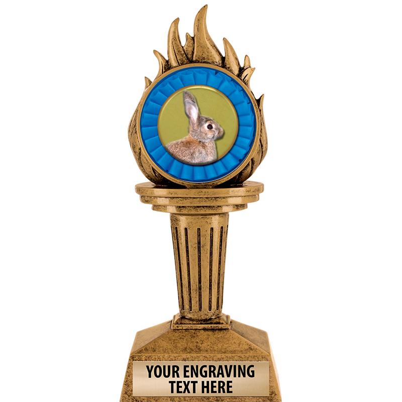 7.25" TORCH INSERT SCULPTURE