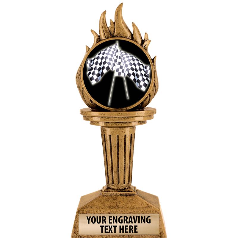 7.25" TORCH INSERT SCULPTURE