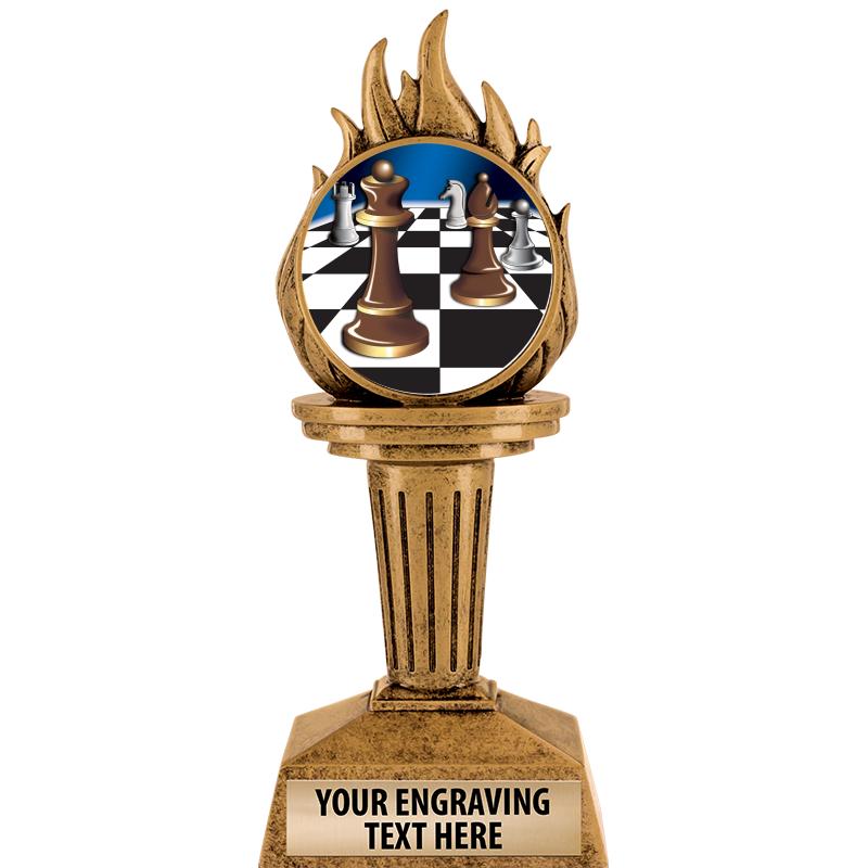 7.25" TORCH INSERT SCULPTURE