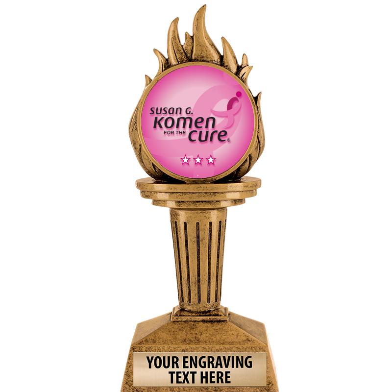 7.25" TORCH INSERT SCULPTURE