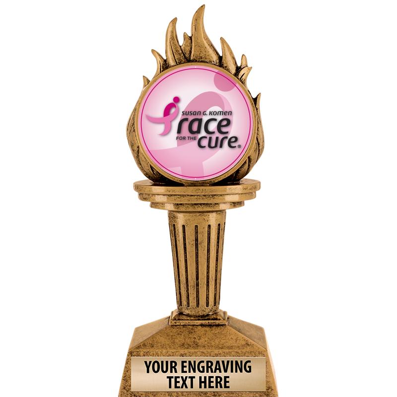 7.25" TORCH INSERT SCULPTURE