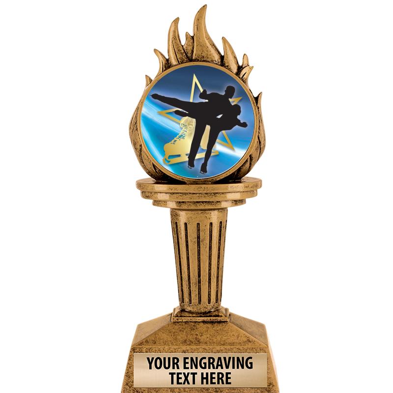 7.25" TORCH INSERT SCULPTURE