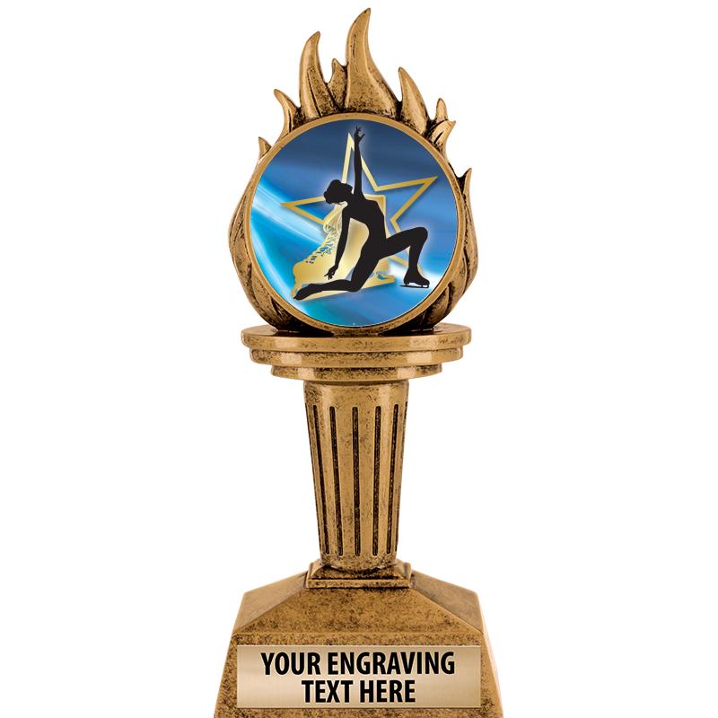 7.25" TORCH INSERT SCULPTURE