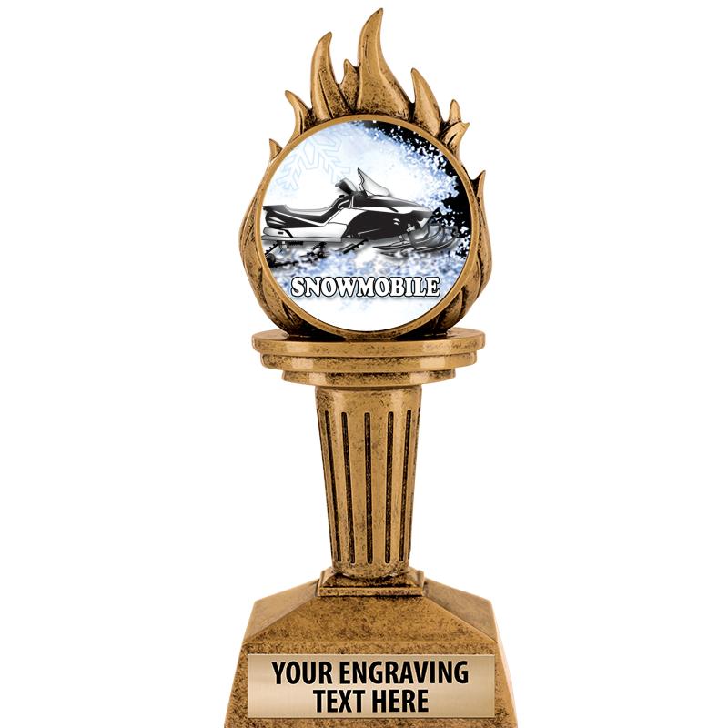 7.25" TORCH INSERT SCULPTURE