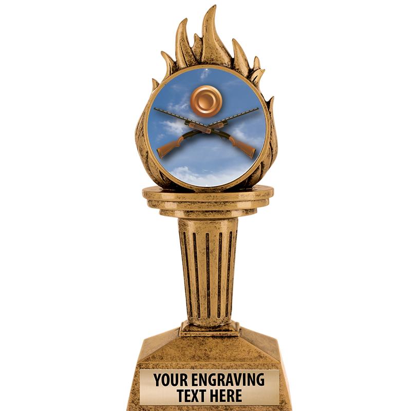 7.25" TORCH INSERT SCULPTURE