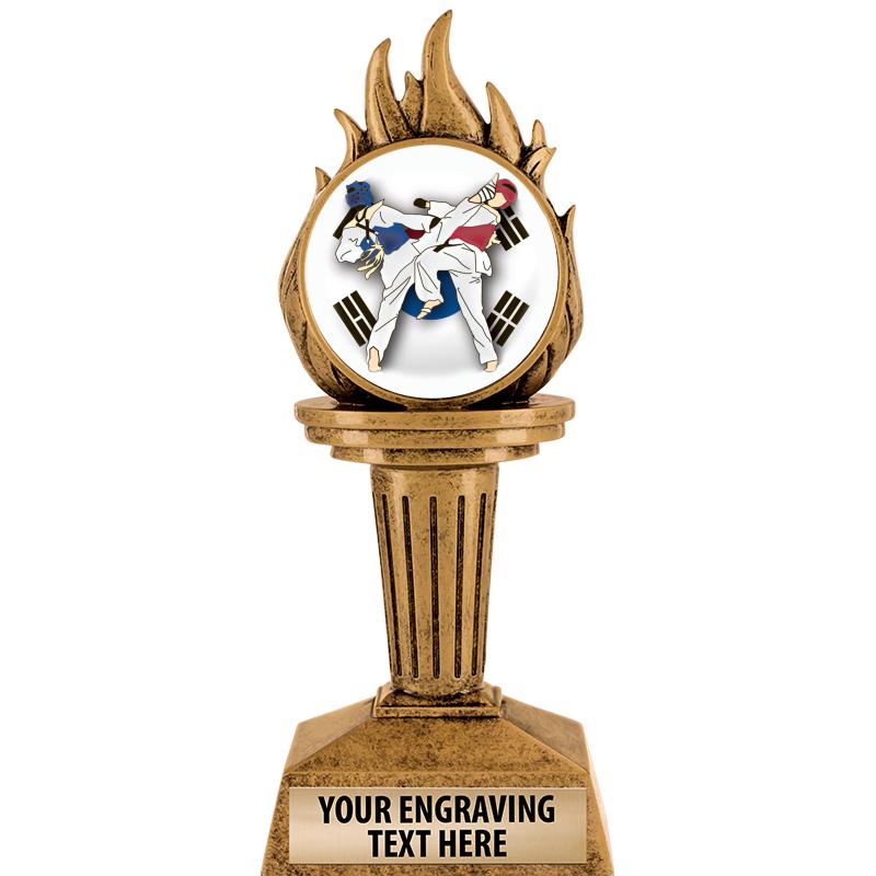 7.25" TORCH INSERT SCULPTURE