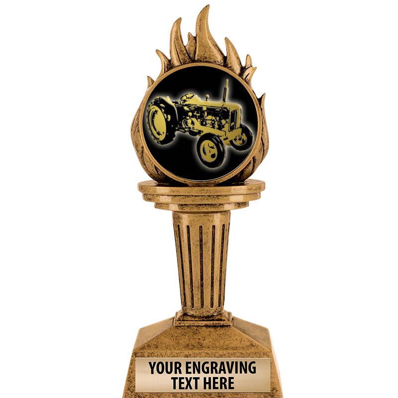 7.25" TORCH INSERT SCULPTURE