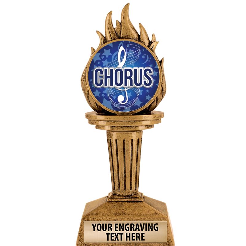 7.25" TORCH INSERT SCULPTURE