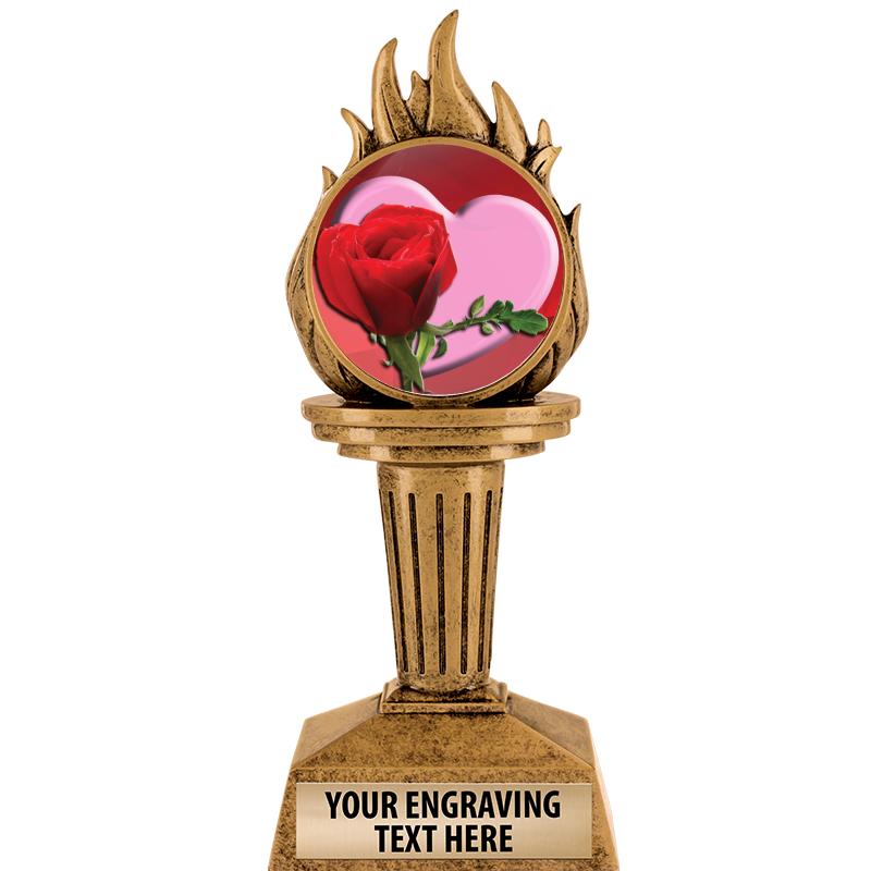 7.25" TORCH INSERT SCULPTURE