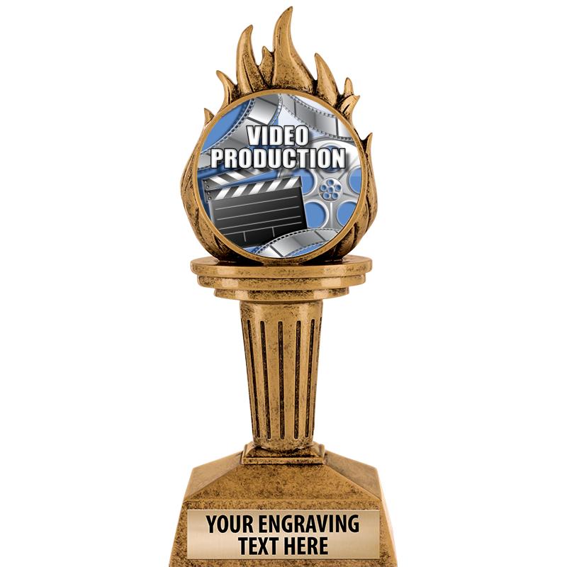 7.25" TORCH INSERT SCULPTURE