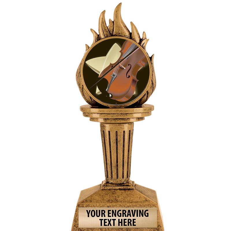 7.25" TORCH INSERT SCULPTURE