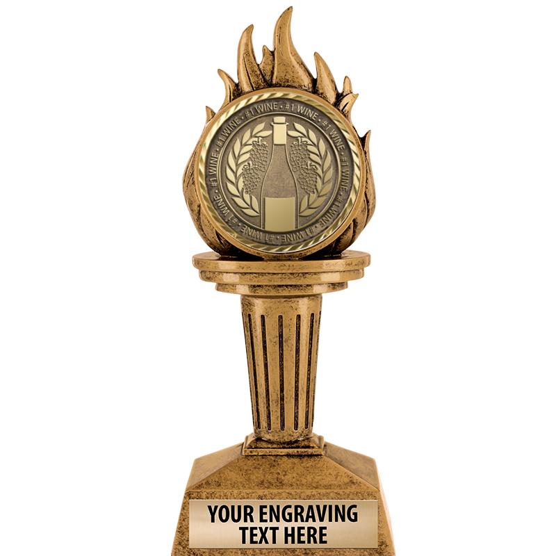 7.25" TORCH INSERT SCULPTURE