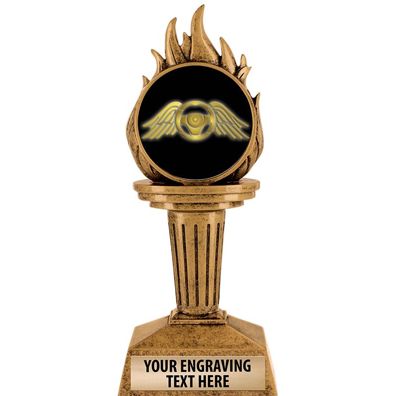 7.25" TORCH INSERT SCULPTURE