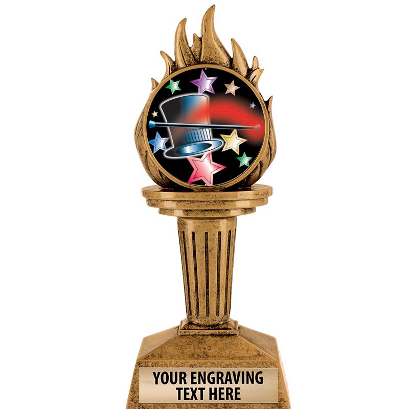 7.25" TORCH INSERT SCULPTURE