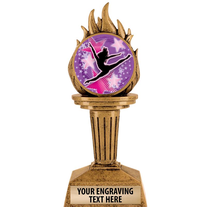 7.25" TORCH INSERT SCULPTURE