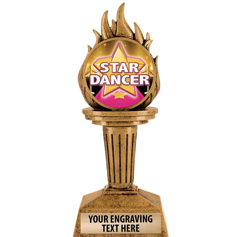 7.25" TORCH INSERT SCULPTURE