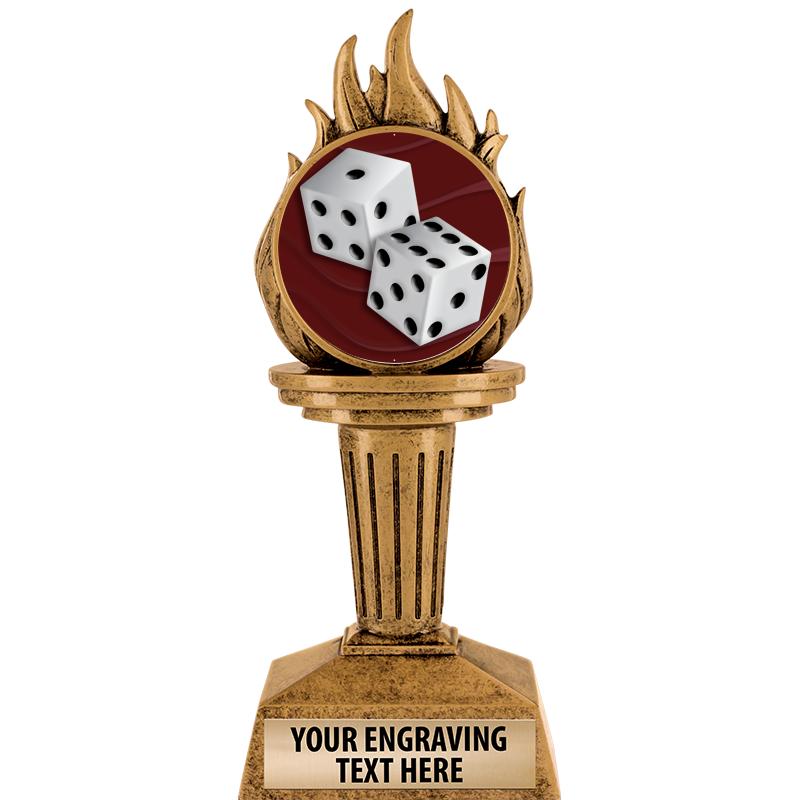 7.25" TORCH INSERT SCULPTURE