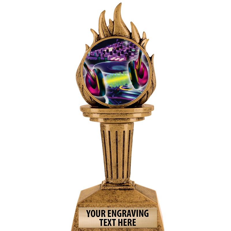 7.25" TORCH INSERT SCULPTURE