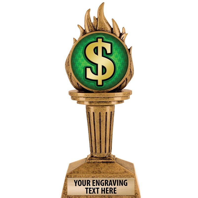 7.25" TORCH INSERT SCULPTURE