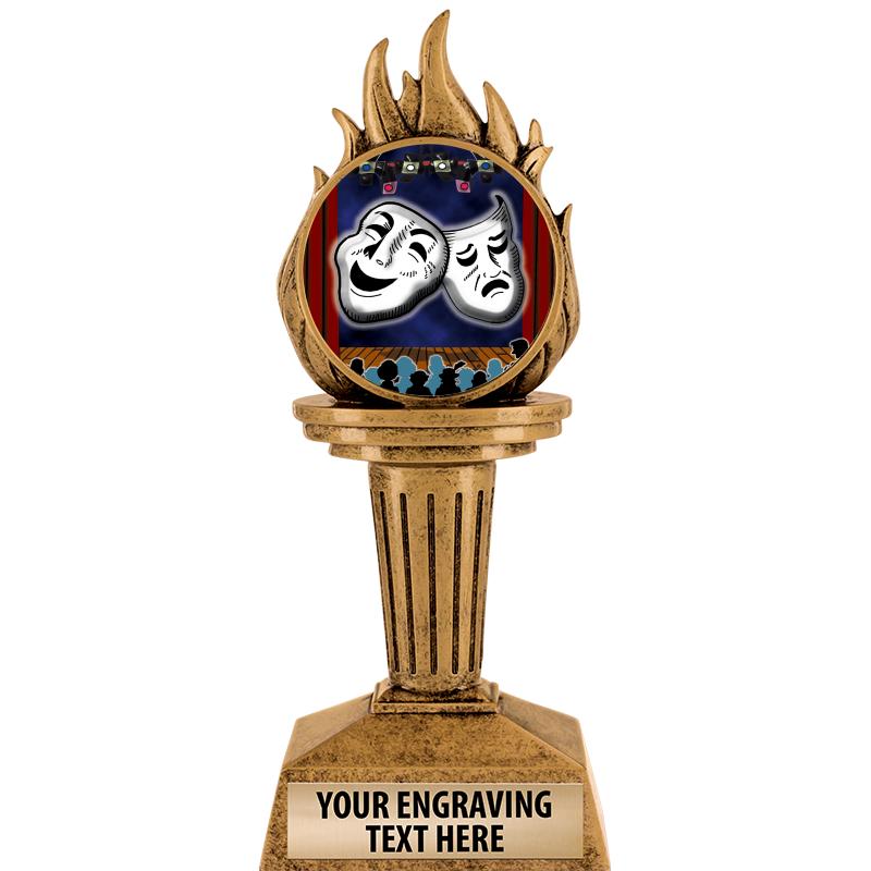 7.25" TORCH INSERT SCULPTURE