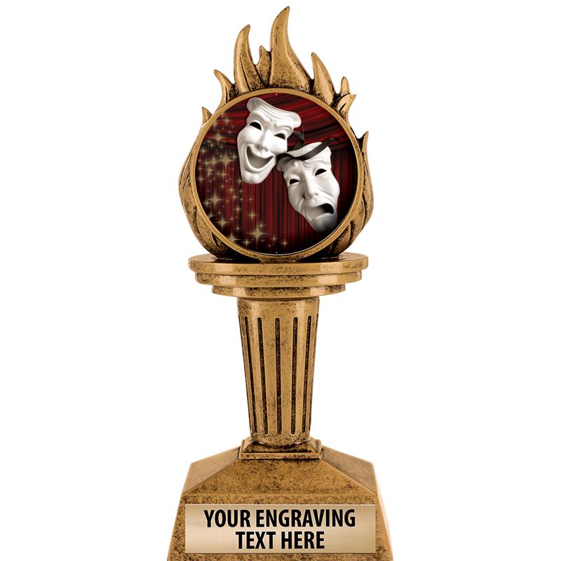 7.25" TORCH INSERT SCULPTURE