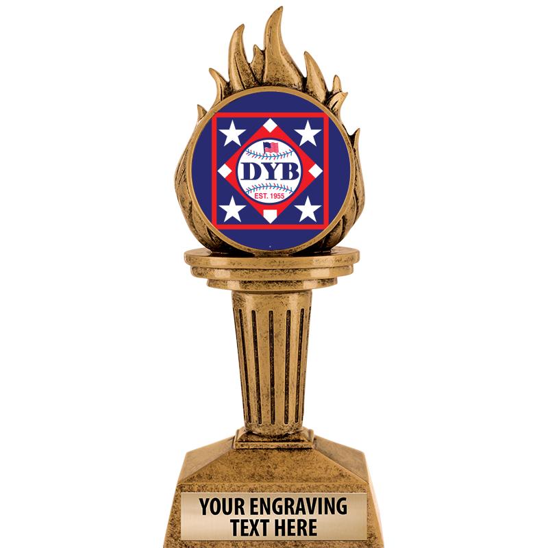 7.25" TORCH INSERT SCULPTURE