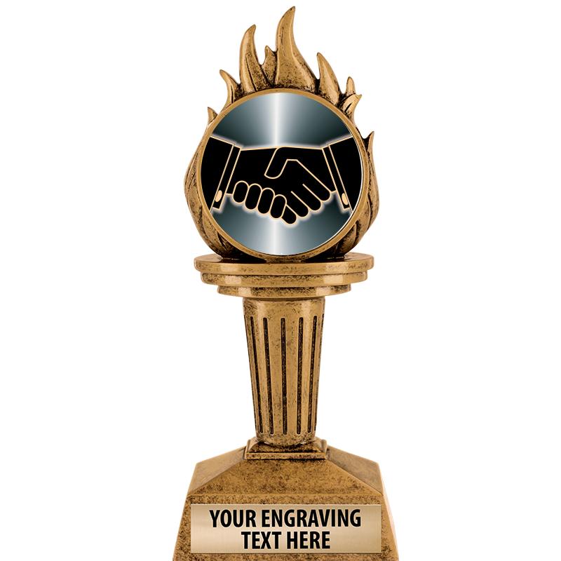 7.25" TORCH INSERT SCULPTURE