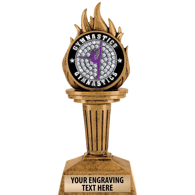 7.25" TORCH INSERT SCULPTURE