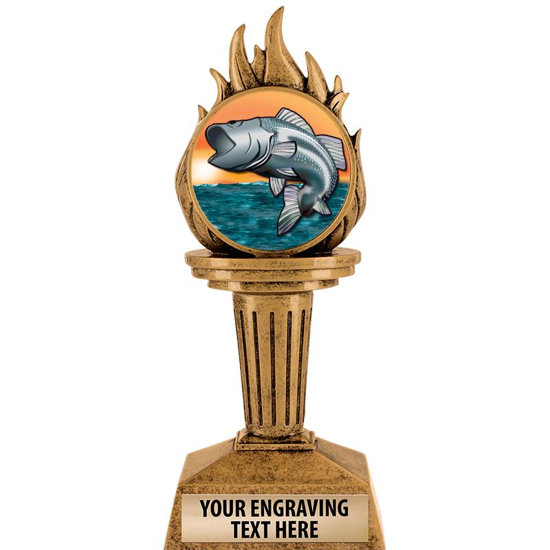 7.25" TORCH INSERT SCULPTURE