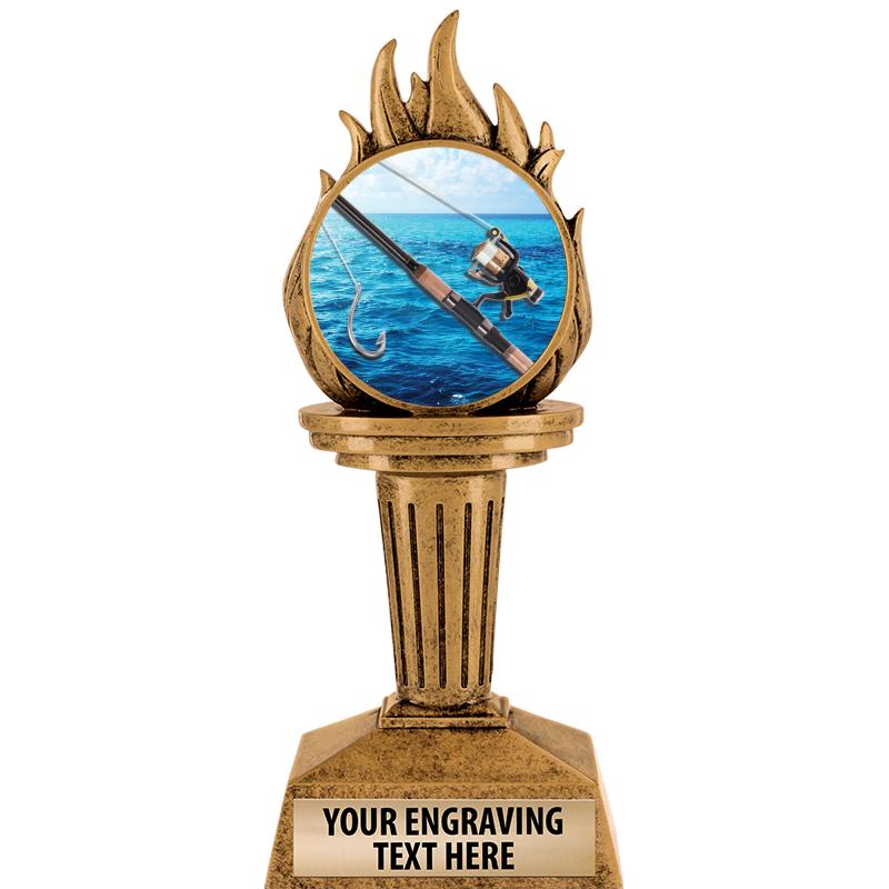 7.25" TORCH INSERT SCULPTURE