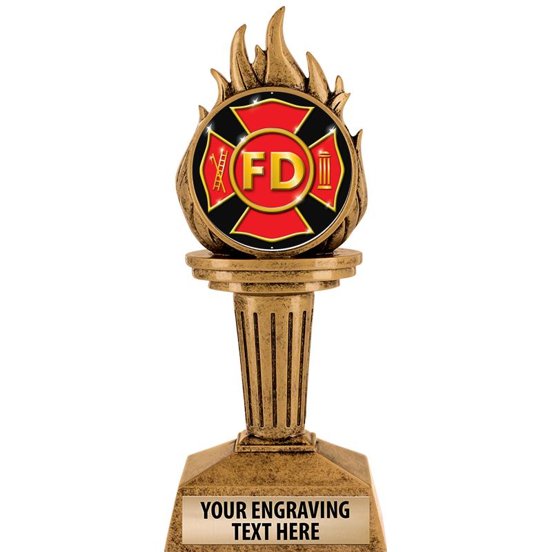 7.25" TORCH INSERT SCULPTURE